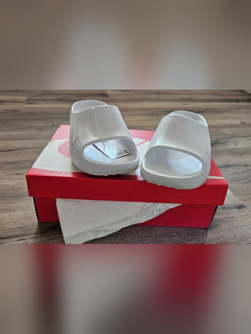 Nike White Women's Slide Sandals